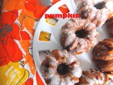 Pumpkin-Banana-Cranberry Mini Bundt Cakes