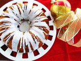 Pumpkin Cranberry Bundt Cake...Merry Christmas