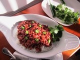 Rajma...and ww Corn Bread