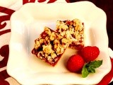 Raspberry Streusel Bars...and a Guest Post