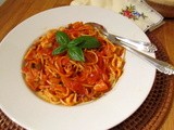 Spaghetti with Calamari Sauce