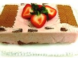 Strawberry Ice Box Cake