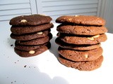 White Chocolate Chip, Chocolate Cookies