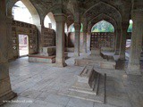 Chausath Khamba Nizamuddin – a 17th-century marble monument in Delhi