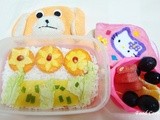 Bento #3 - Flower bed with Egg Sheets