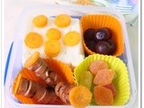 Bento # 8 - Orange Themed Quick Bento