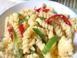 Cheesy & Lemony Spiral Pasta