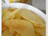 Easy Microwaved Potato Chips