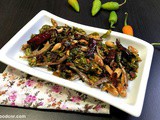 Fried Sprats Peanuts and Kathurumurunga Leaves Baduma