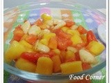 Fruit Salad with Honey-Lime Dressing