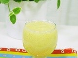 Mango and Banana Smoothie