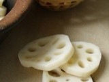 Nelum Ala Curry (Sri Lankan Lotus Root Curry)