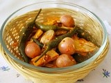 Polos Achcharu (Sri Lankan Pickle with Baby Jack Fruit)