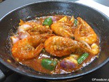 Prawns in Tomato Sauce : Quick & Easy