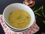 Sri Lankan Dhal Curry with Green Chilli-Parippu Curry