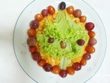 Sri Lankan Grated Carrot Salad with Lettuce & Tomatoes