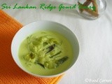 Sri Lankan Ridge Gourd Curry (Watakolu Curry)