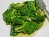 Stir fried Baby Kailan