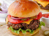 Air Fryer Burgers
