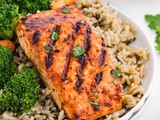 Barbequed Salmon