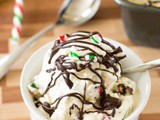 Candy Cane Chocolate Chunk Ice Cream