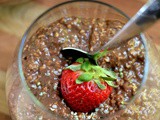 Chocolate Covered Strawberry Overnight Oats