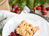 Cranberry Shortbread Bars