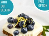 Greek Yogurt Cheesecake (no-bake and without gelatin!)