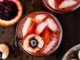 Halloween Punch with Eyeballs