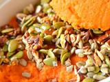 Honey Nut and Seed Sweet Potato Casserole