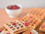 Light and Fluffy 100% Whole Wheat Waffles