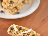 No Bake Chewy Coconut Chocolate Chip Granola Bars – Dairy Free
