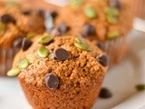 Pepita Chocolate Chip Pumpkin Muffins