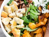 Sweet Potato Goat Cheese Salad