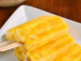 Tropical Sunrise Popsicles