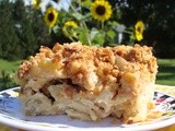 Apple Almond Kugel for Rosh Hashanah