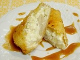 Banana Cheesecake Egg Rolls