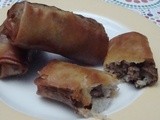 Burek (Spiced Beef Egg Rolls)