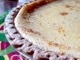 Eggnog Custard Pie for a Merry, Mary Christmas