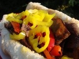 Italian Beef Sandwiches for the Northwestern Game