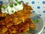 Loaded Baked Potato Latkes