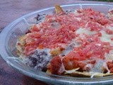 Plantain Chip & Black Bean Nachos for the San Diego State Game