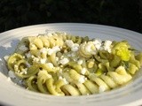 Roasted Vegetable Pasta Salad for the emu Game