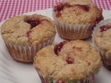 Strawberry Jam Muffins