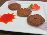 Aambadiche Vade ~ Small White Prawns/Shrimp Cutlet