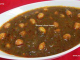 Aluchi Patal Bhaji / Alavache Fatfate ~ Colocasia/Taro Leaves Curry