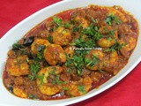 Kolambiche Lipte ~ Konkani Style Prawns Masala