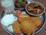 Malwani Nonveg Thali (Kombadi-Vade Sp.)