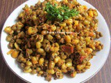 Mugachi Usal ~ Maharashtrian Sprouted Green Gram/ Moong Beans Curry