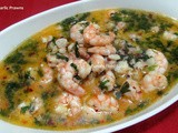 Prawns in Butter Garlic Sauce (Butter Garlic Prawns)